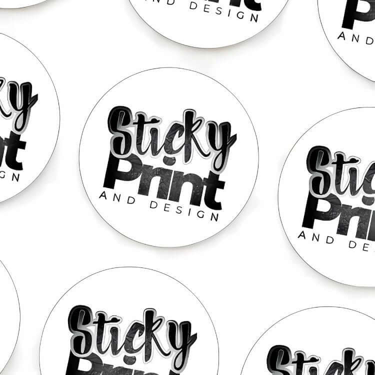 Logo Stickers - Sticky Print